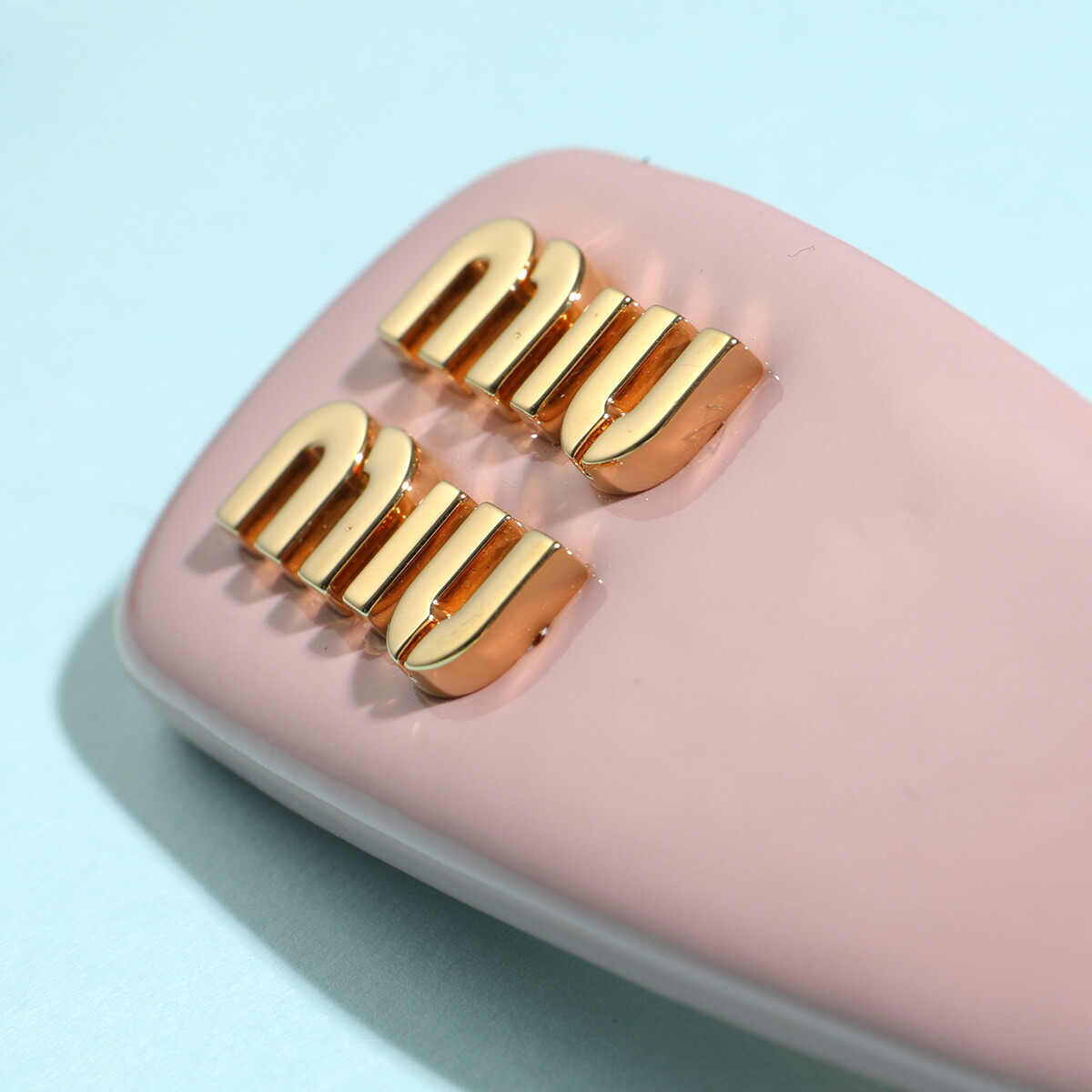 MIUMIU ミュウミュウ バレッタ 5IF092 069 レディース エナメル ヘア