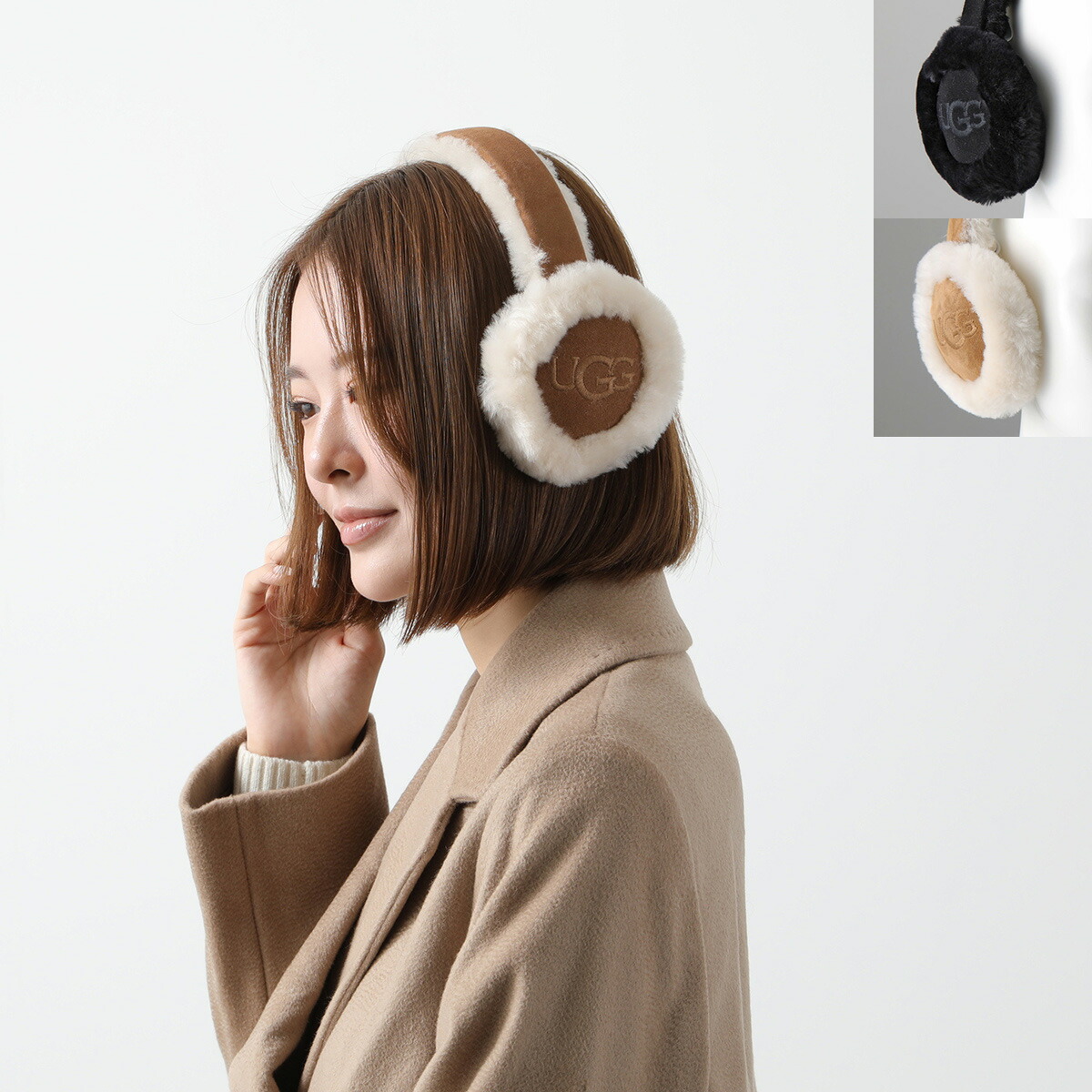 【anz】UGG イヤーマフ　耳当て 楽天市場】UGG アグ イヤーマフ Sheepskin Earmuff W Tasman