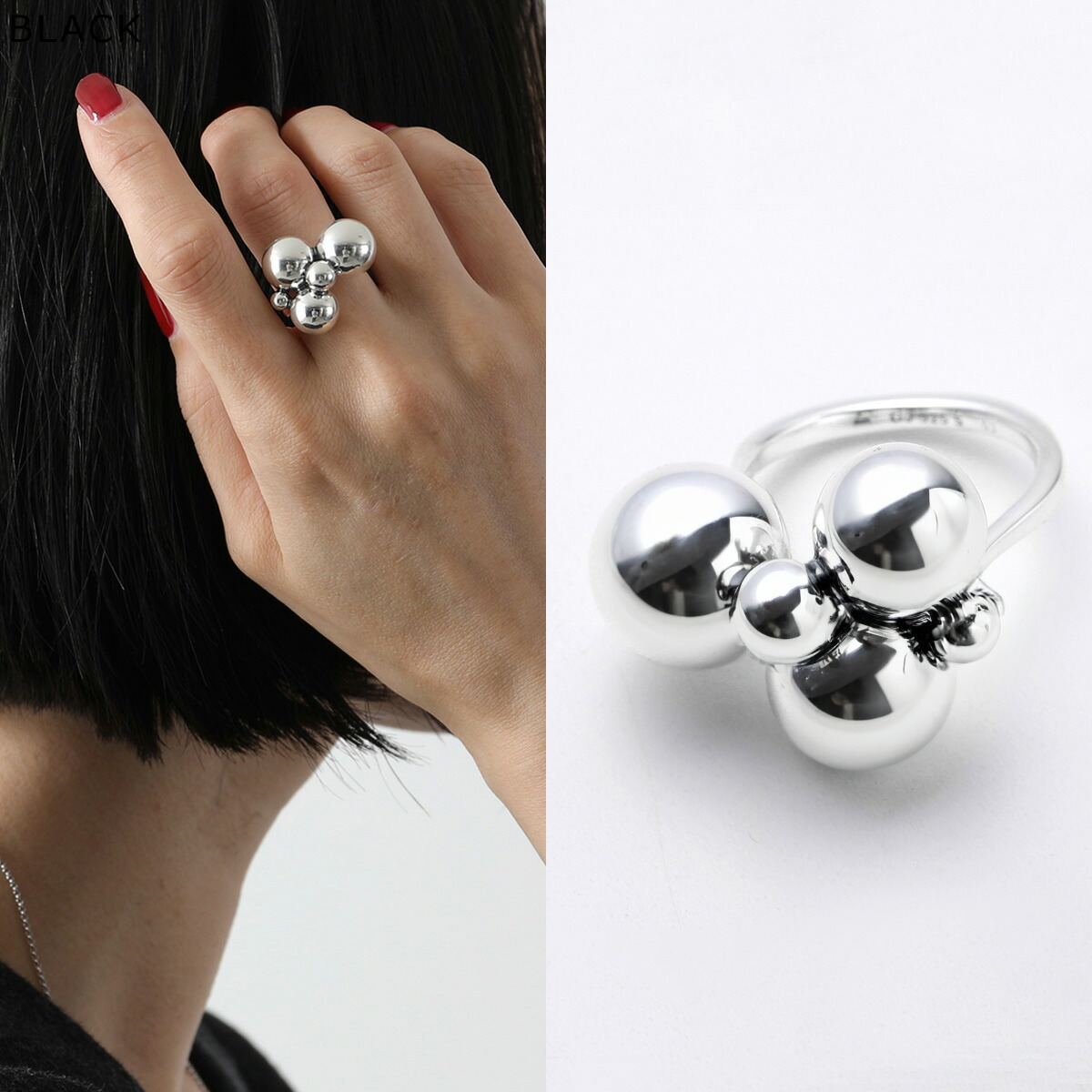 楽天市場】GEORG JENSEN ジョージ ジェンセン リング MOONLIGHT GRAPES