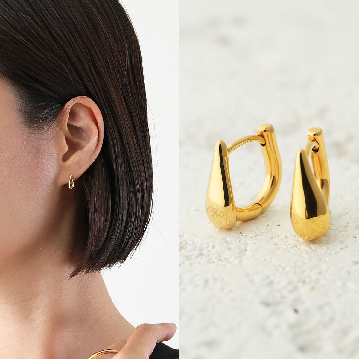 楽天市場】MARIA BLACK マリアブラック フープピアス Palads Royal Earring パラッド ロイヤル 101018YG  レディース 両耳販売 アクセサリー クリスタル Gold : インポートセレクトmusee