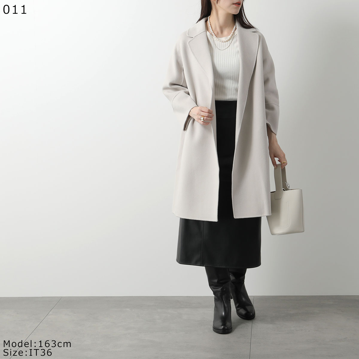 カラー限定特価】S MAX MARA エス マックスマーラ ロングコート ARONA 