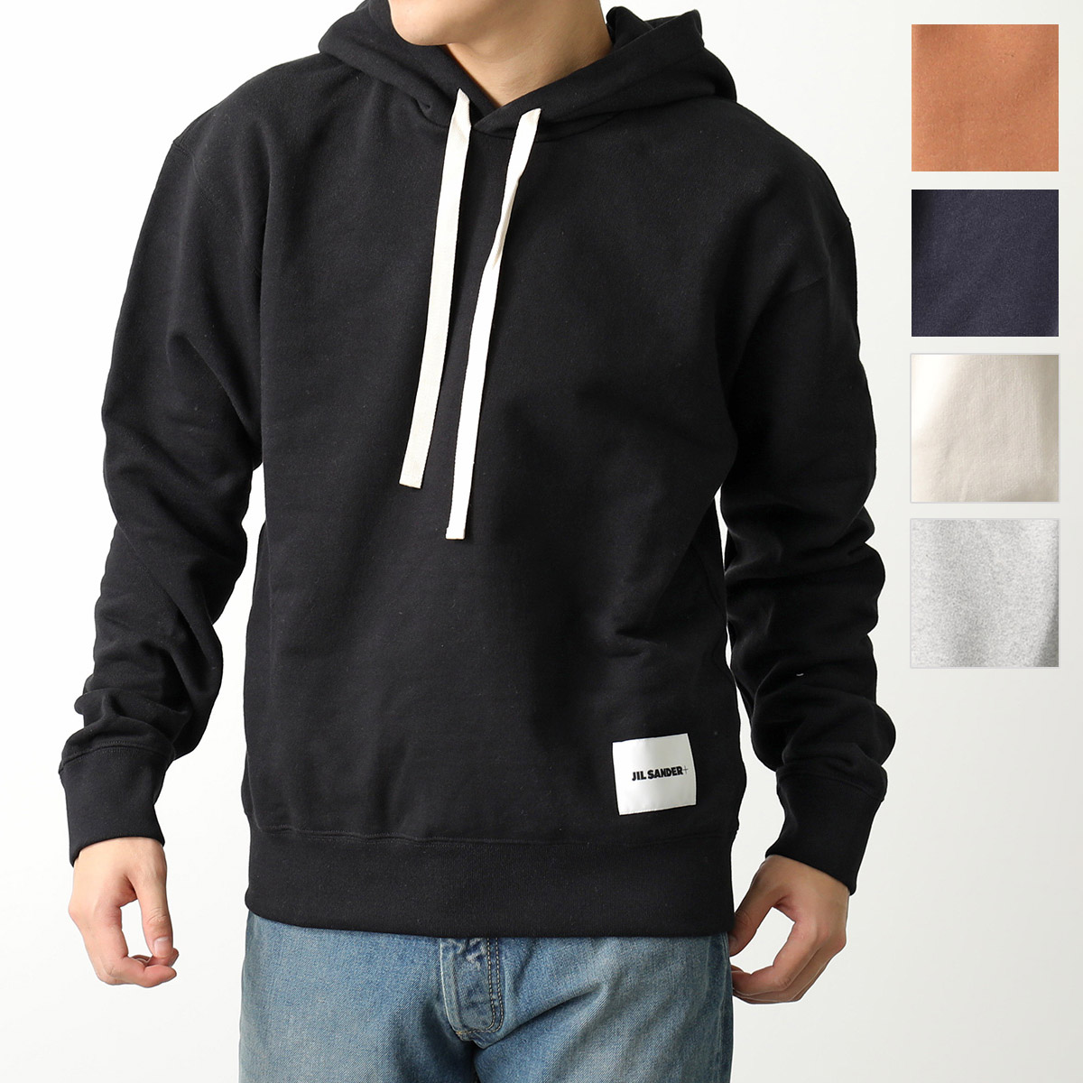 国内発送 JIL SANDER +ライン 24ss ロゴパッチ パーカー グレー 楽天市場】【7/25~27限定・最大2万円OFFクーポン配布中】JIL
