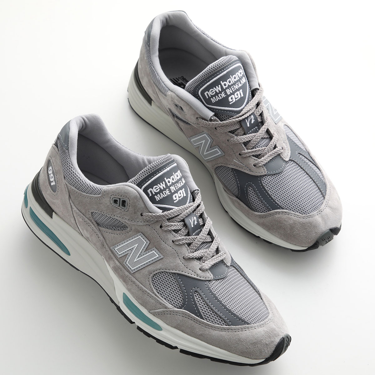 New Balance ニューバランス スニーカー U991GL2 メンズ ローカット スウェード シューズ ワイズD 靴 グレー 27,230円