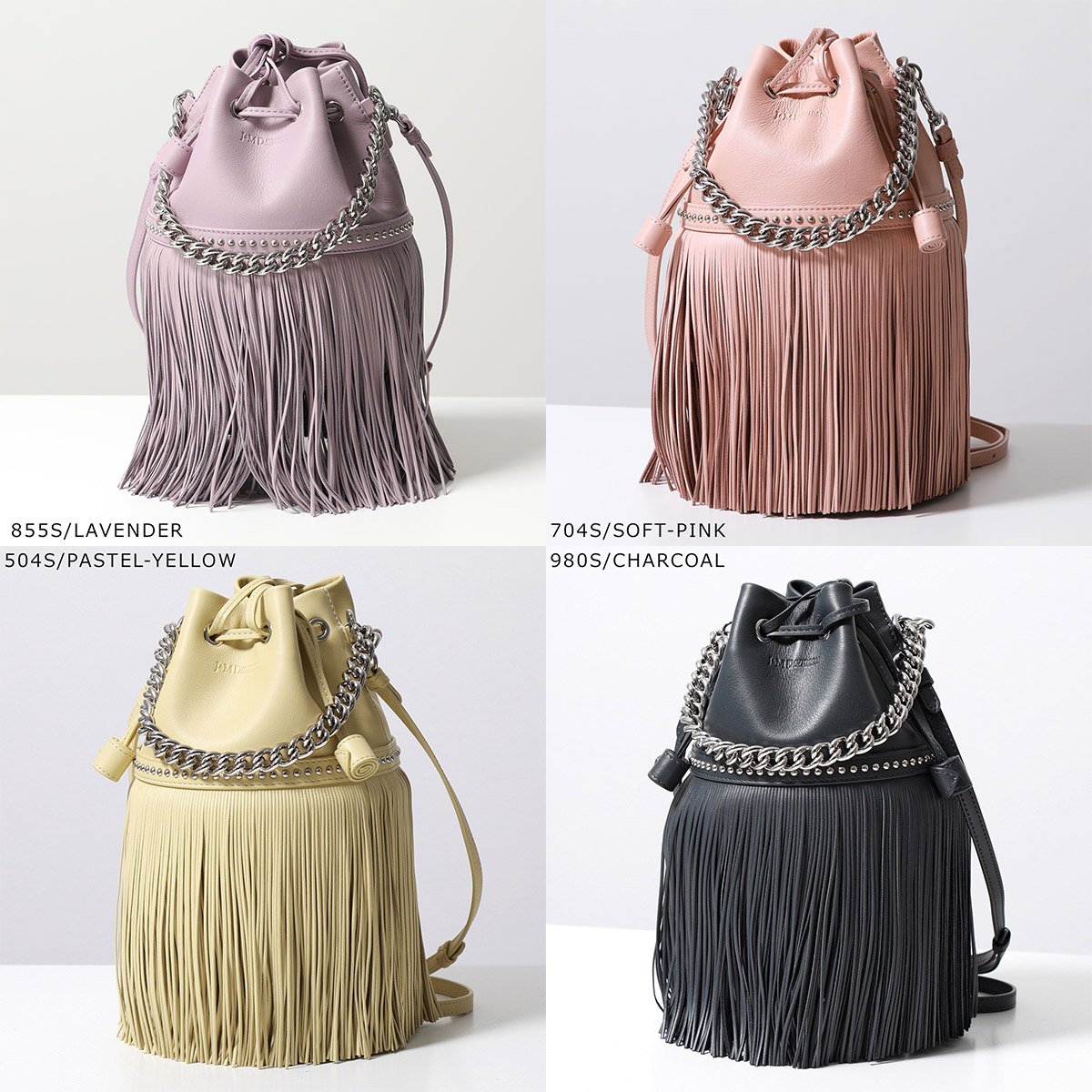 J&M DAVIDSON フリンジ カーニバル MEDIUM FRINGE CARNIVAL WITH STUDS 