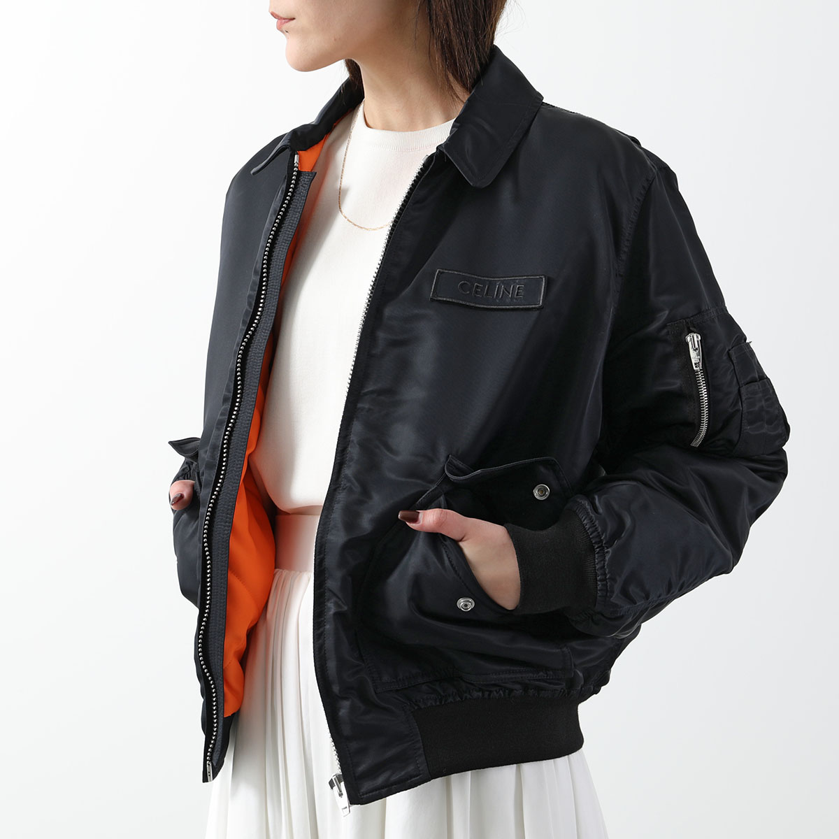 楽天市場】CELINE セリーヌ パーカー RY032510Z.08BQ レディース