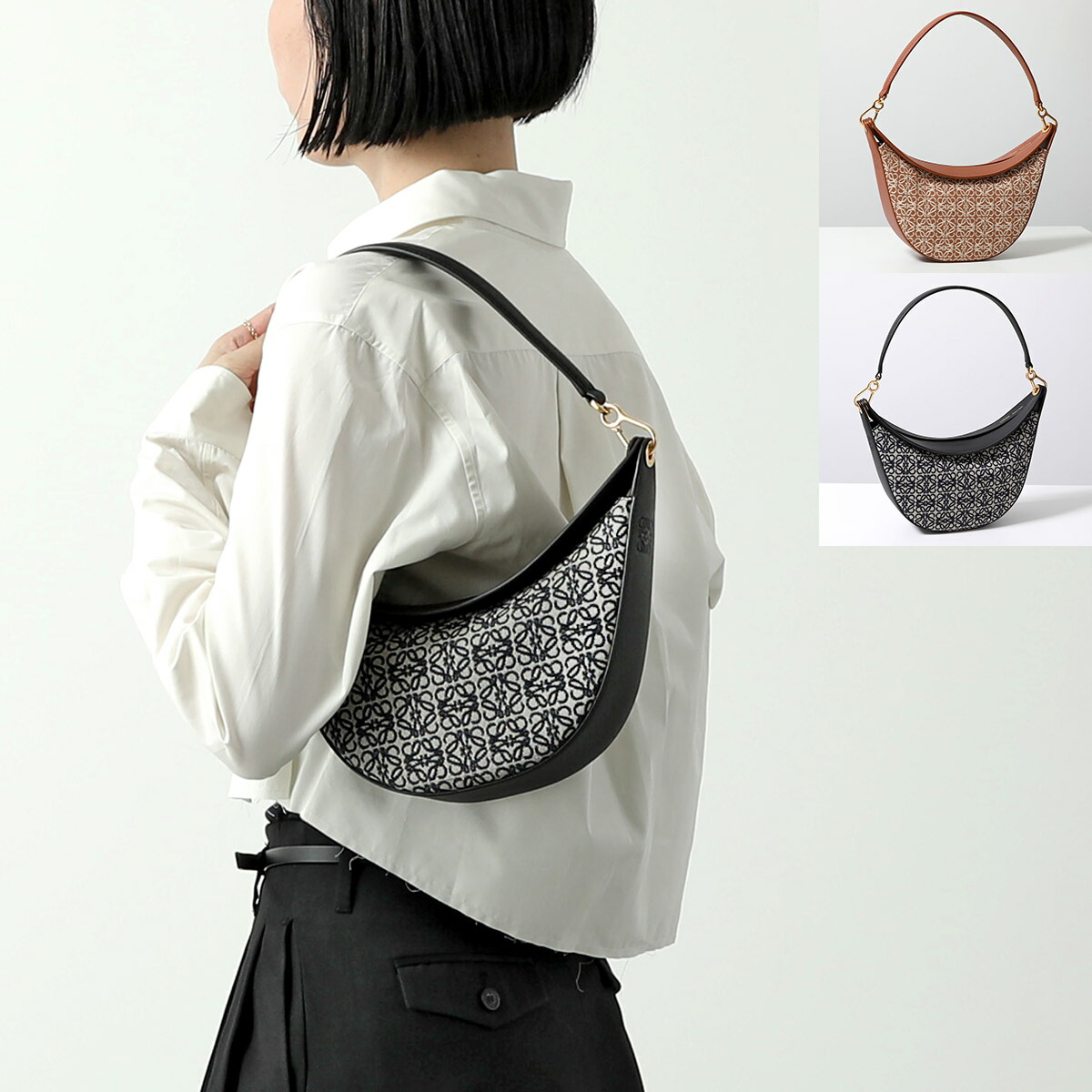 ≪贅沢な逸品≫ 【LOEWE】アナグラム スモールハンドバッグ LOEWE】正規店買付☆アナグラム トートバッグ スモール (LOEWE