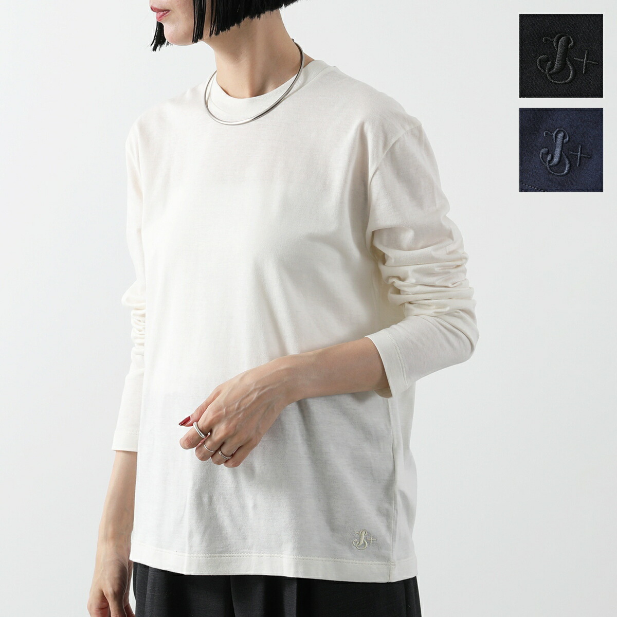 楽天市場】JIL SANDER ジルサンダー 長袖 Tシャツ J02GC0107
