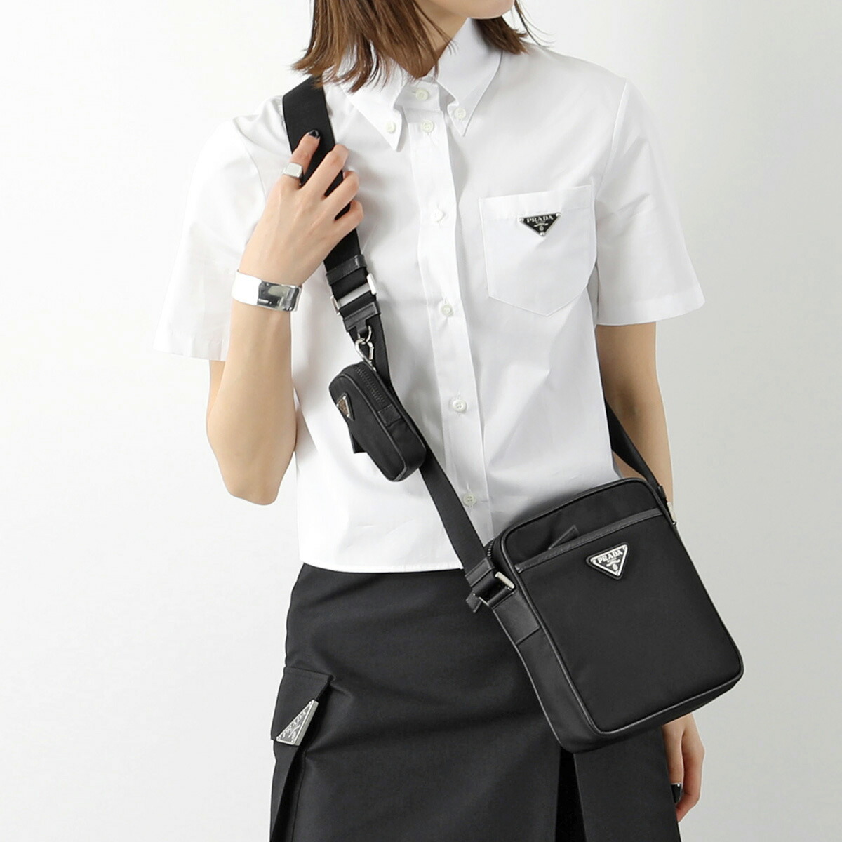 楽天市場】PRADA プラダ ネックポーチ 2TT091 2DMI F0002