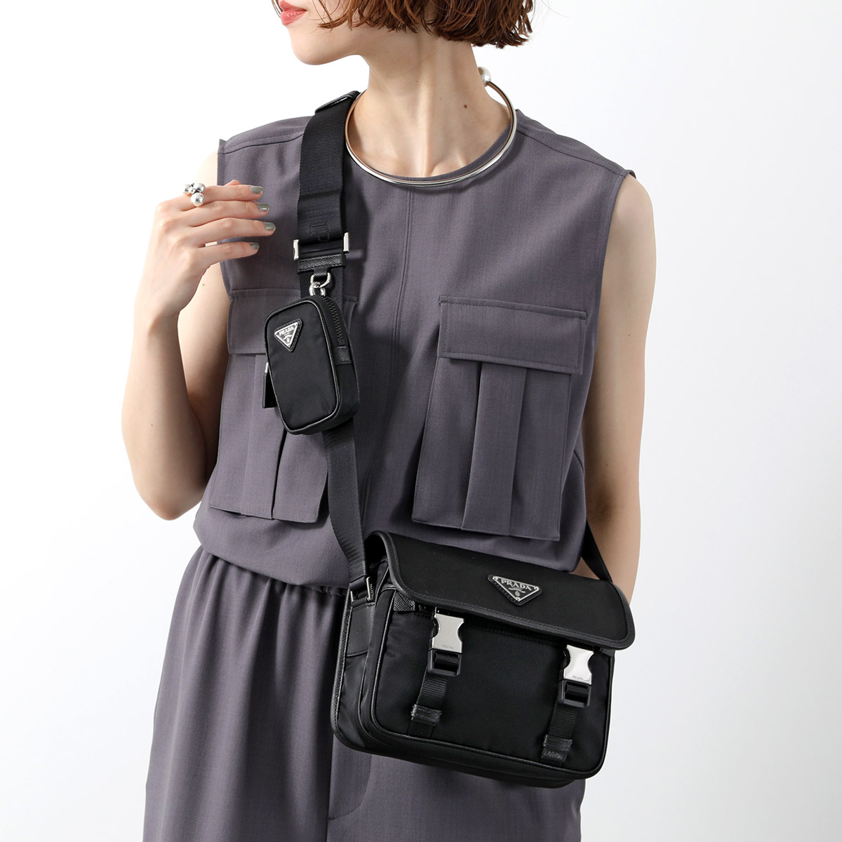 楽天市場】【4/25～4/27限定ポイント3倍】PRADA プラダ 2ZH109