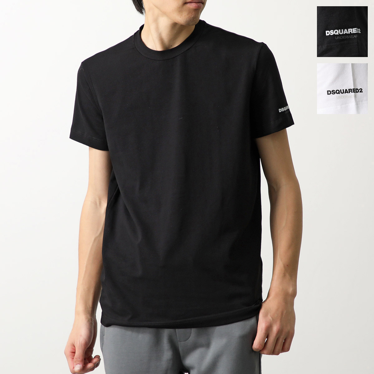 未使用品 ディースクエアード DSQUARED2 20AW Icon Mini Logo T-Shirt アイコン ロゴプリント Tシャツ カットソー 半袖 XS ホワイト 白 DSQUARED2 ディースクエアード Tシャツ Icon Mini Logo T-Shirt