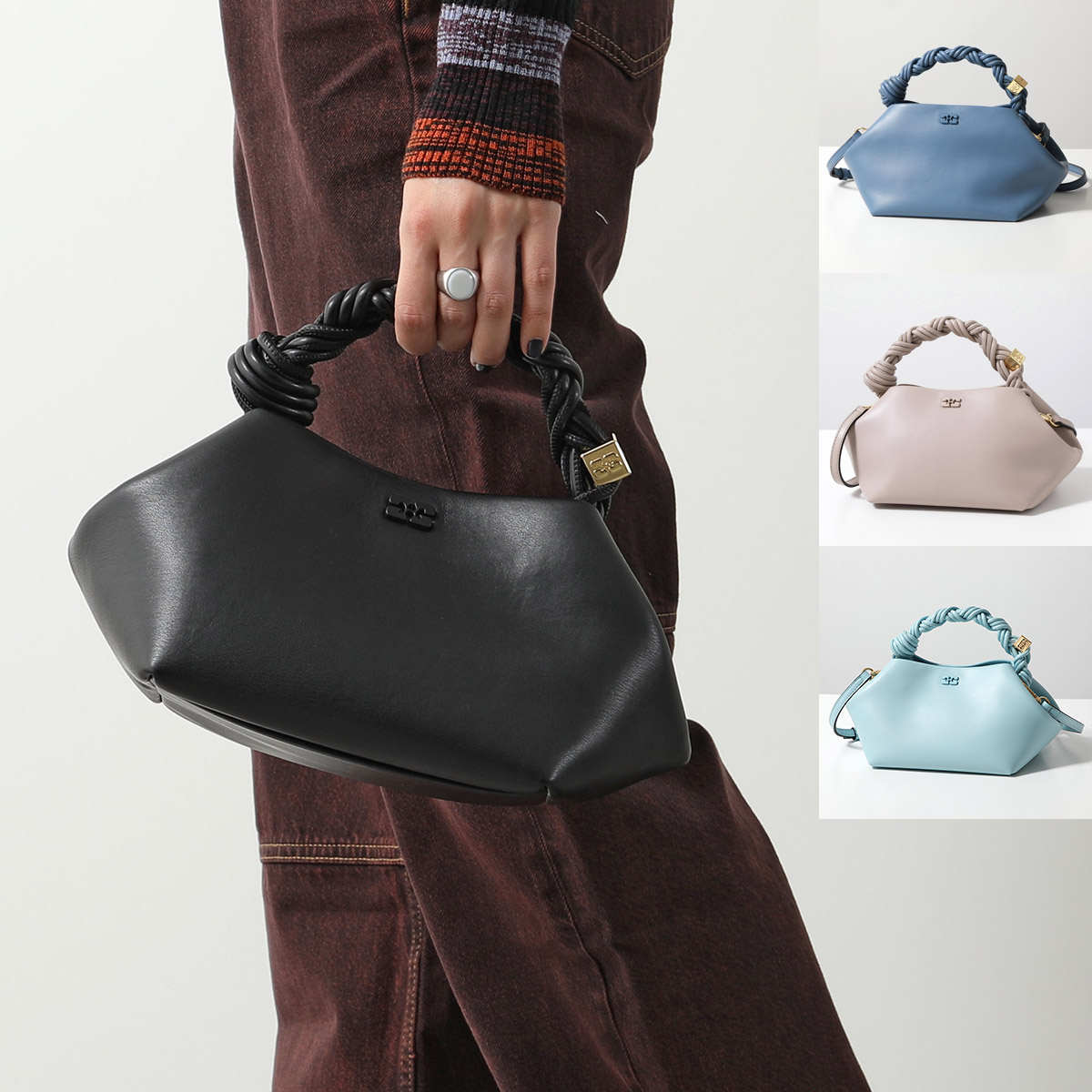 楽天市場】GANNI ガニー ショルダーバッグ Bou Bag Mini