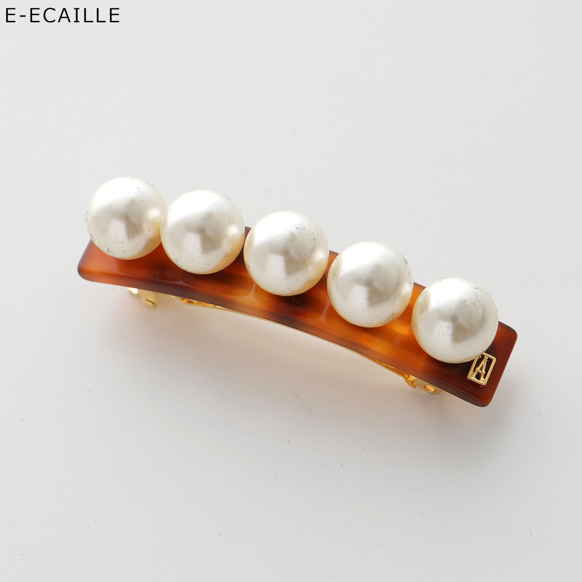 【最大2万円OFFクーポン対象・9/30～10/1限定】ALEXANDRE DE PARIS アレクサンドル ドゥ パリ バレッタ AA6-16919-05 BARRETTE レディース 髪留め ヘアアクセサリー パール カラー5色