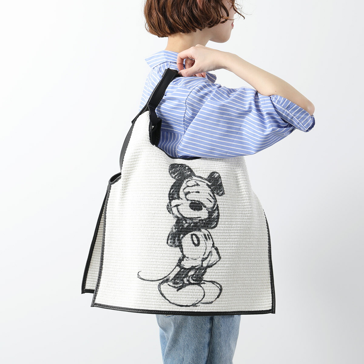 【極美品】　Anita Bilardi SHOPPING APE SMALL 白 楽天市場】Anita Bilardi アニタビラルディ トートバッグ