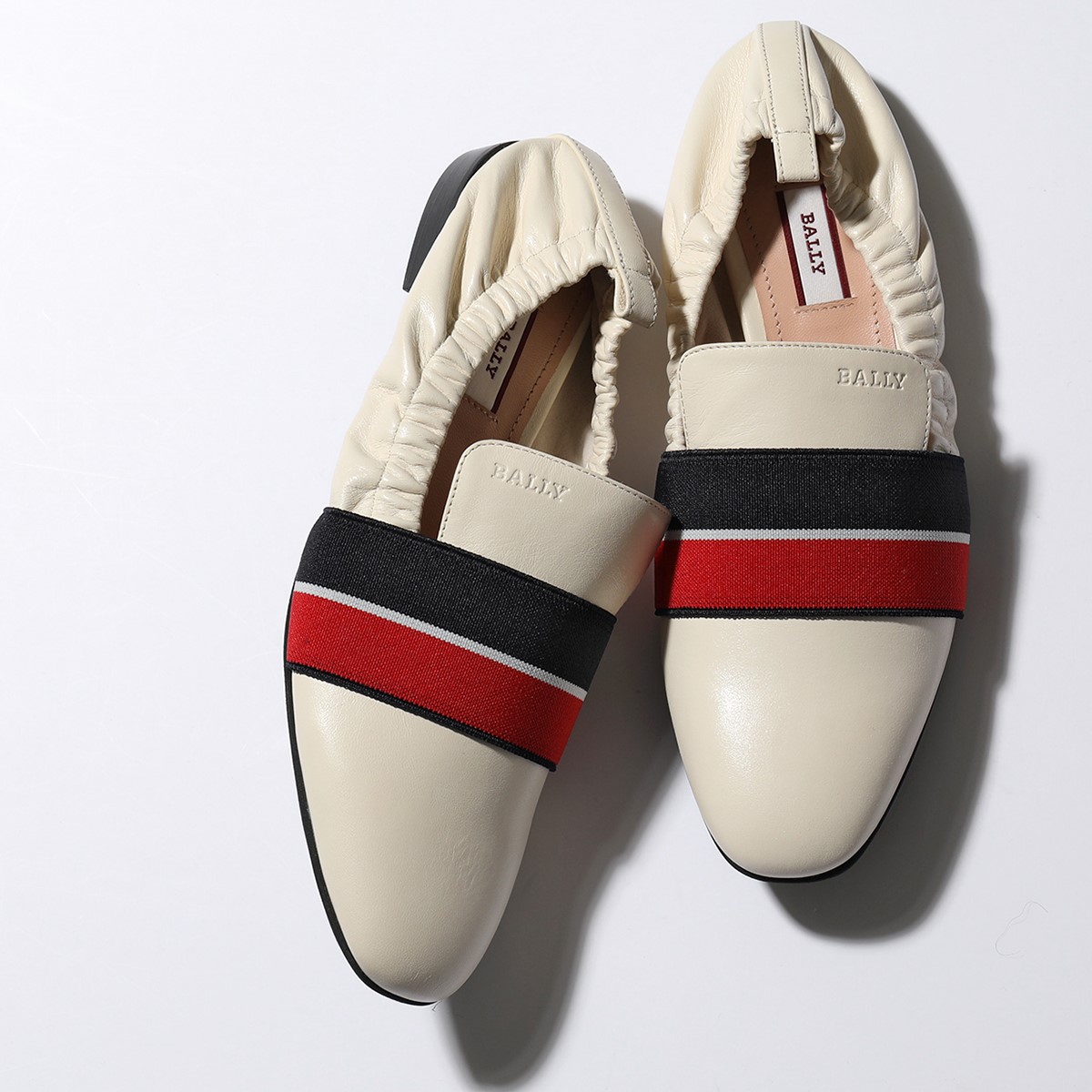 激安単価で 500円offクーポン対象 27日限定 Bally バリーbecca レディース Bone 15 靴 パンプス シャーリング ローヒール フラットシューズ レザー ベッカ 08 Elastic Flat Rashiastrologer Com