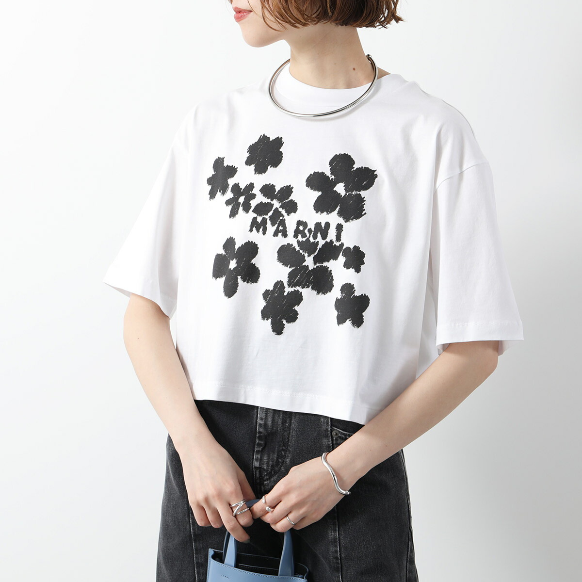 MARNI マルニ Tシャツ FLJE0037DQ TCX70 レディース 半袖