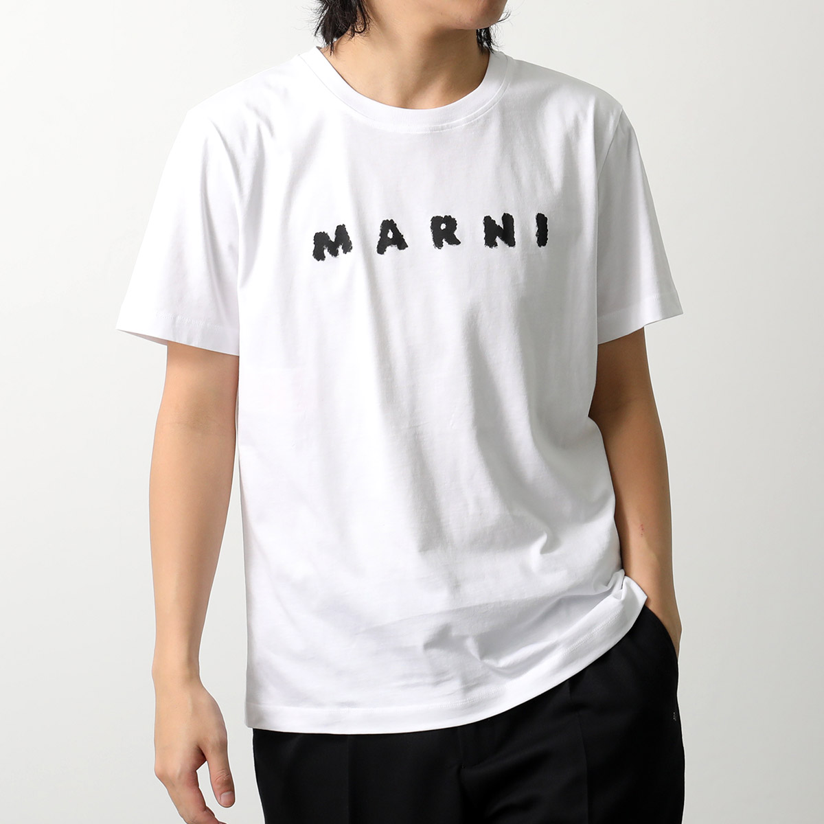 楽天市場】マルニ MARNI メンズ Tシャツ MARNI LOGO ORGANIC