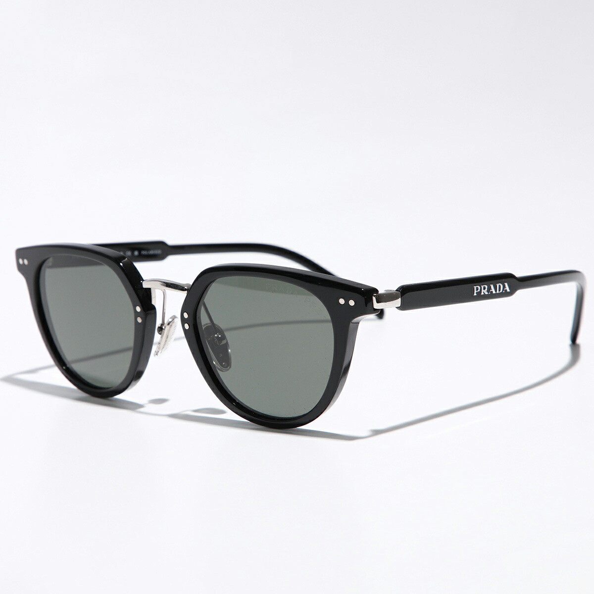 PRADA ブラック オクタゴナル スクエアサングラス 楽天市場】PRADA プラダ サングラス SPR 02Z レディース メンズ