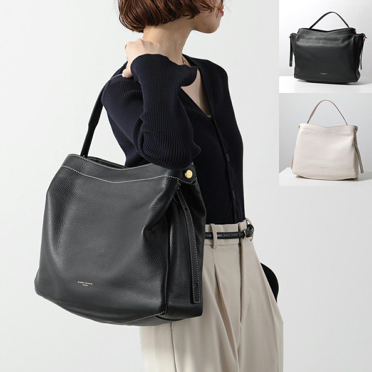 楽天市場】GIANNI CHIARINI ジャンニキアリーニ トートバッグ DUA M BS 