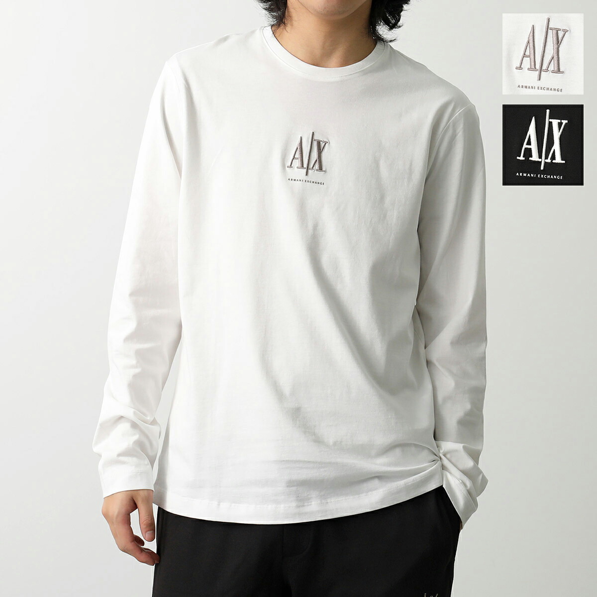 *ARMANI EXCHANGE*ジャージー素材 Tシャツドレス 2色展開 楽天市場】アルマーニエクスチェンジ ARMANI EXCHANGE クルー