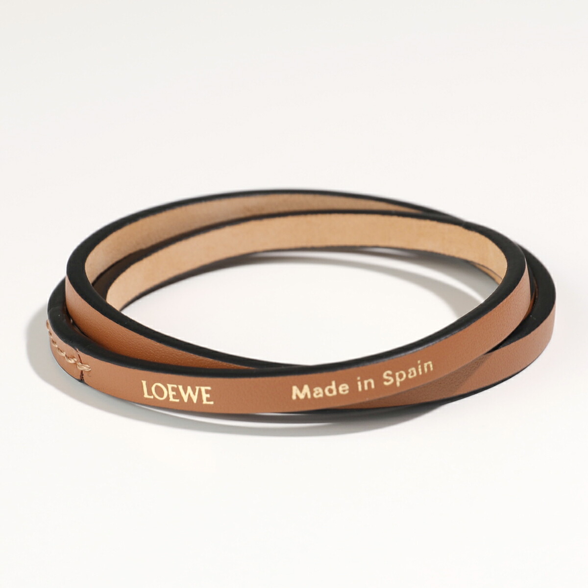 LOEWE ロエベ バングル J242240X42 レディース 2点セット レザー