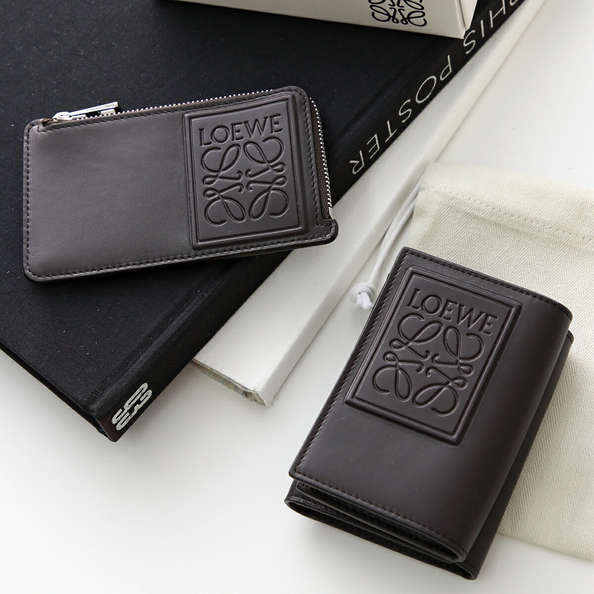 LOEWE ロエベ 三つ折り財布 TRIFOLD トライフォールド C565TR2X06