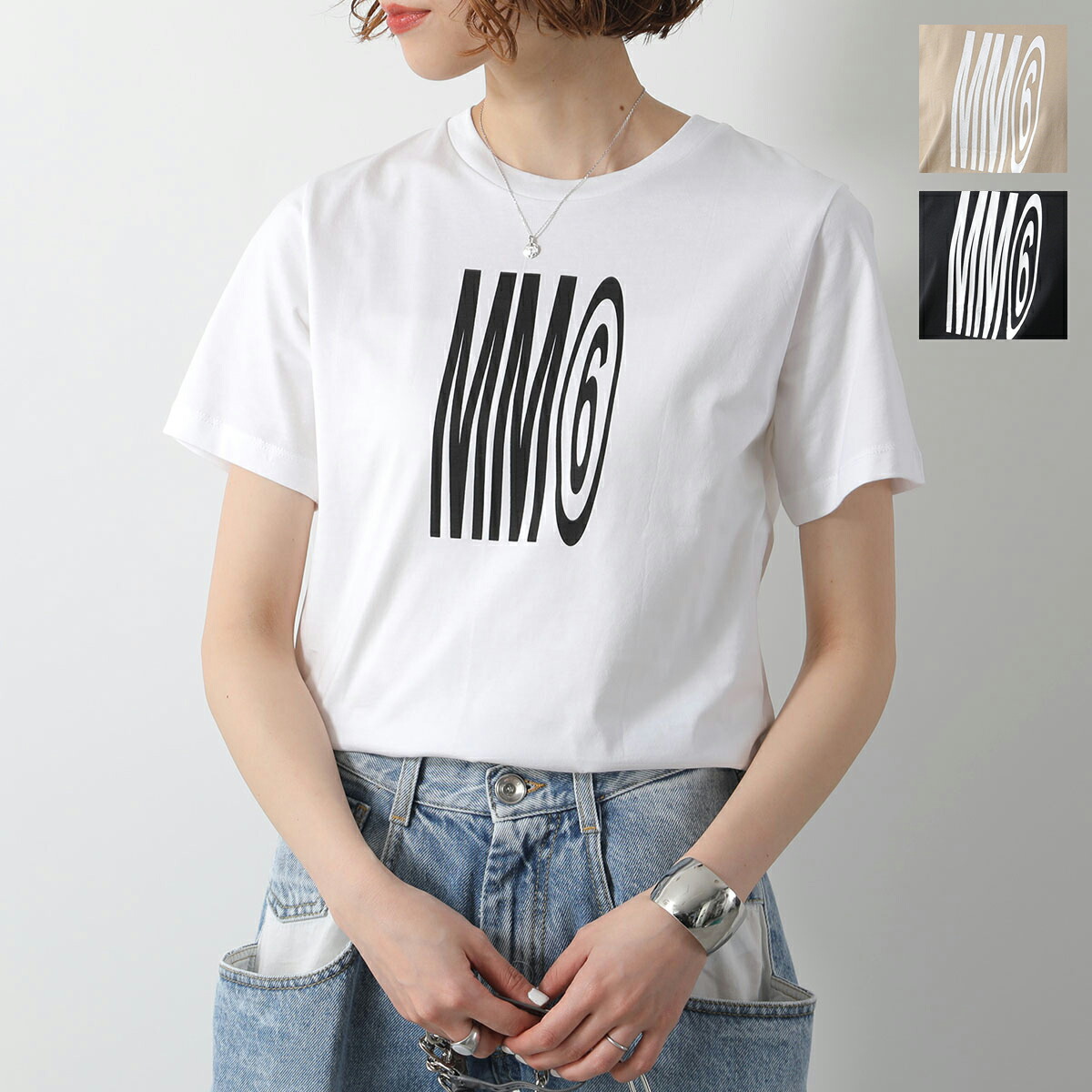 【Chloe'】ロゴ入りTシャツ Chloé Cropped Boxy Logo T Shirt In Cotton Jersey | Chloé US