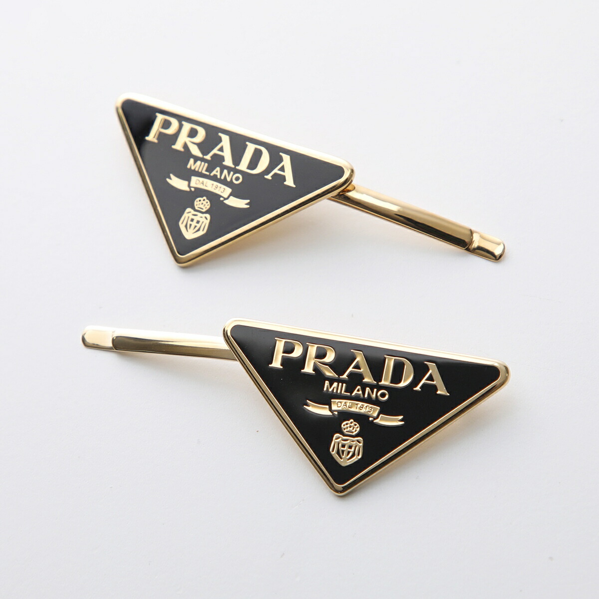 PARDA プラダ　ヘアピン　ヘアクリップ ブランド 美品 人気 即日発送 本物 楽天市場】PRADA プラダ ヘアクリップ 1IF104 2CK7 レディース 2