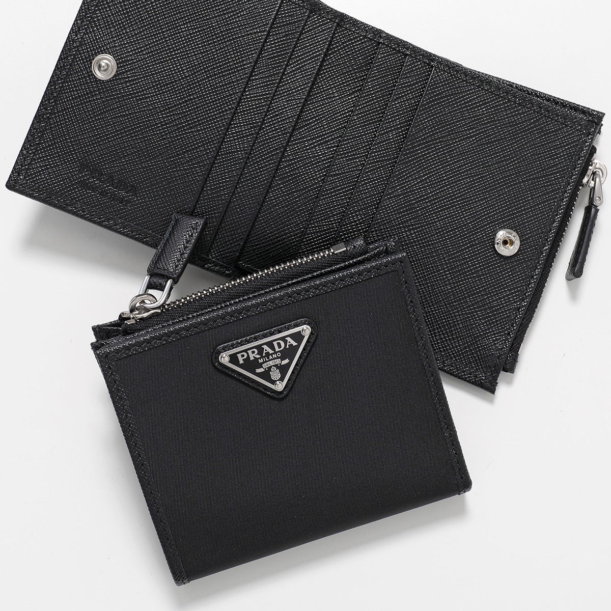 楽天市場】PRADA プラダ 二つ折り財布 2MC066 QHH F0002 メンズ