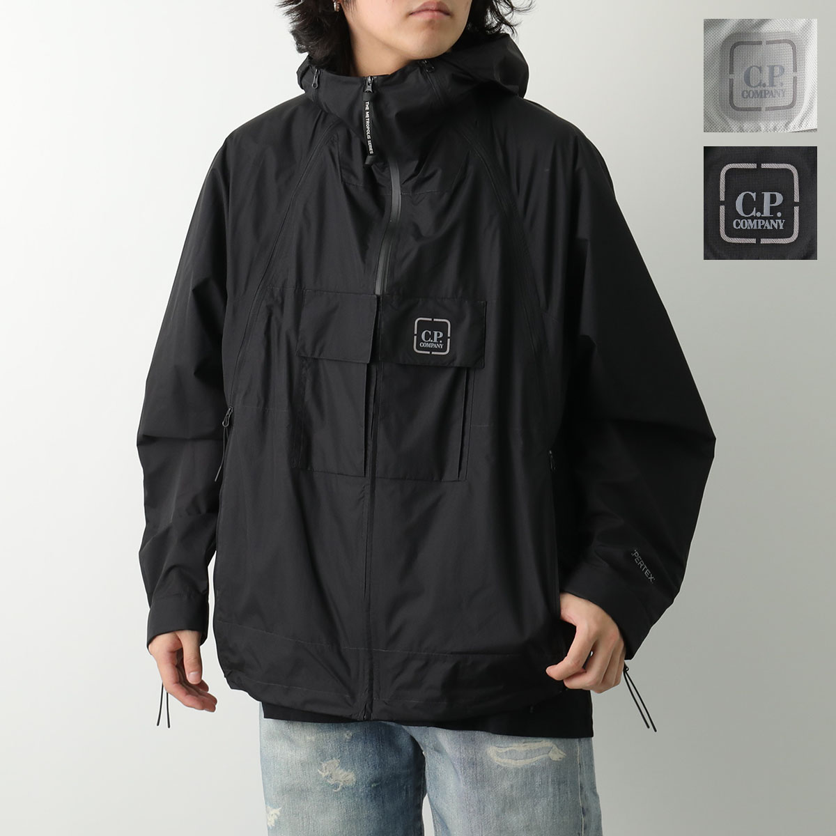 未使用 新品 シーピーカンパニー 中綿 ブルゾン ジャケット パーカー ダウン C.P. COMPANY C.P.COMPANY シーピーカンパニー ダウンジャケット