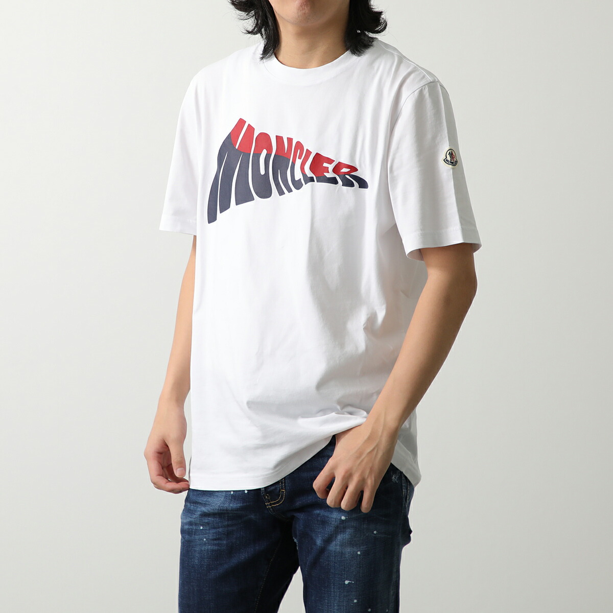 MONCLER モンクレール　半袖Tシャツ サイズM MONCLER 【カラー限定特価】MONCLER モンクレール 半袖Tシャツ