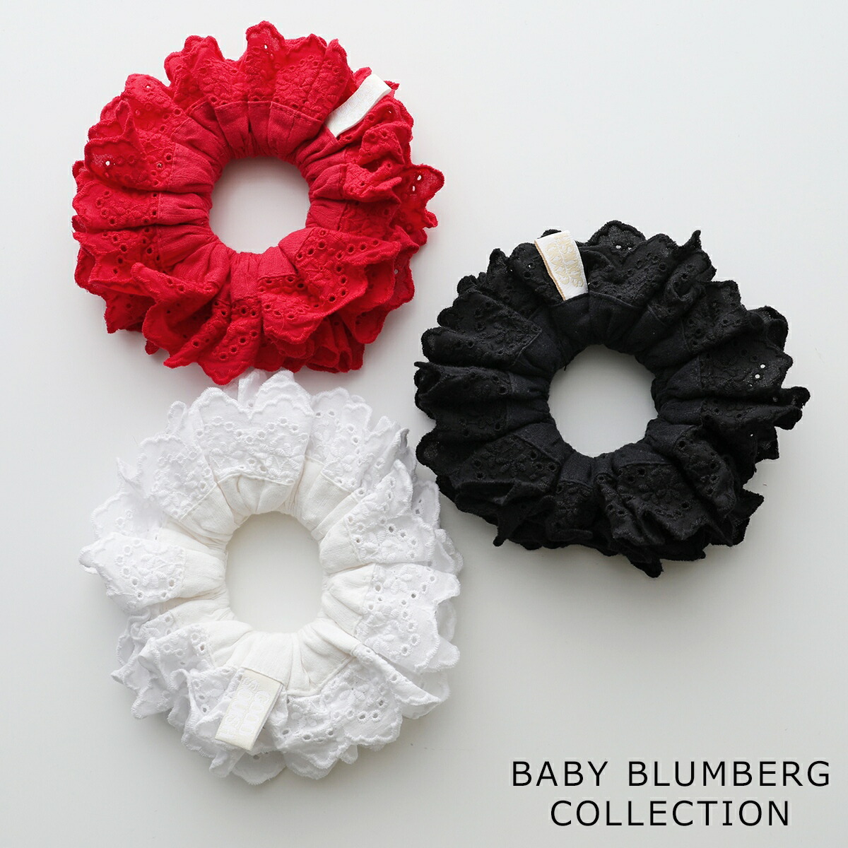 GOOD SQUISH グッドスクイッシュ BLUMBERG シュシュ ネイビー