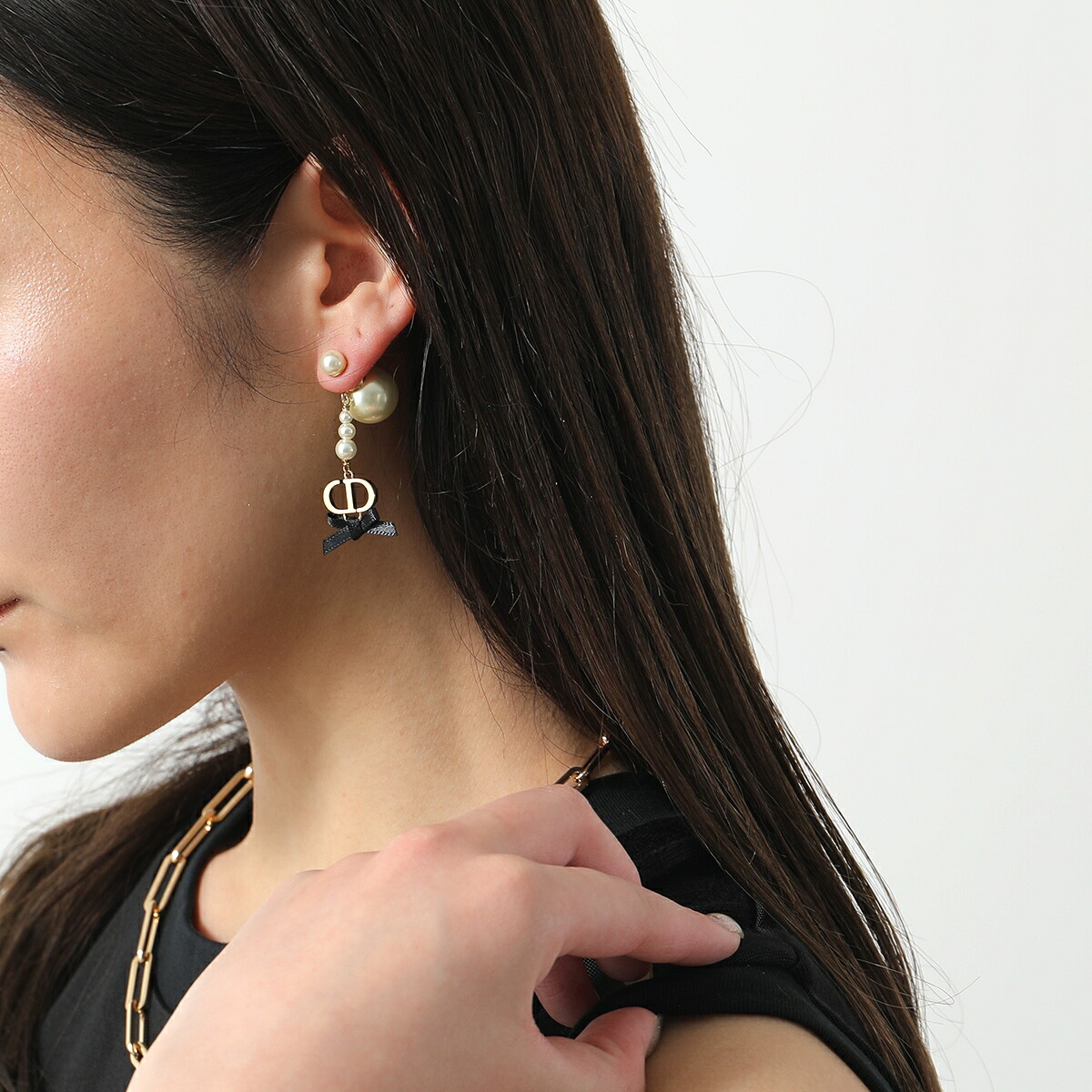 Dior ディオール ピアス TRIBALES トライバル E3720WOMRS レディース 