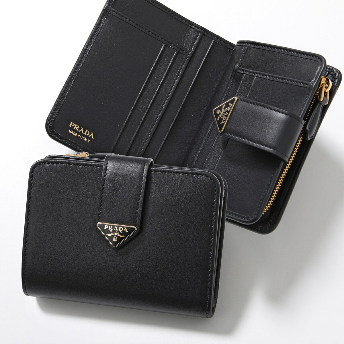 楽天市場】PRADA プラダ 二つ折り財布 1ML018 2DYG レディース