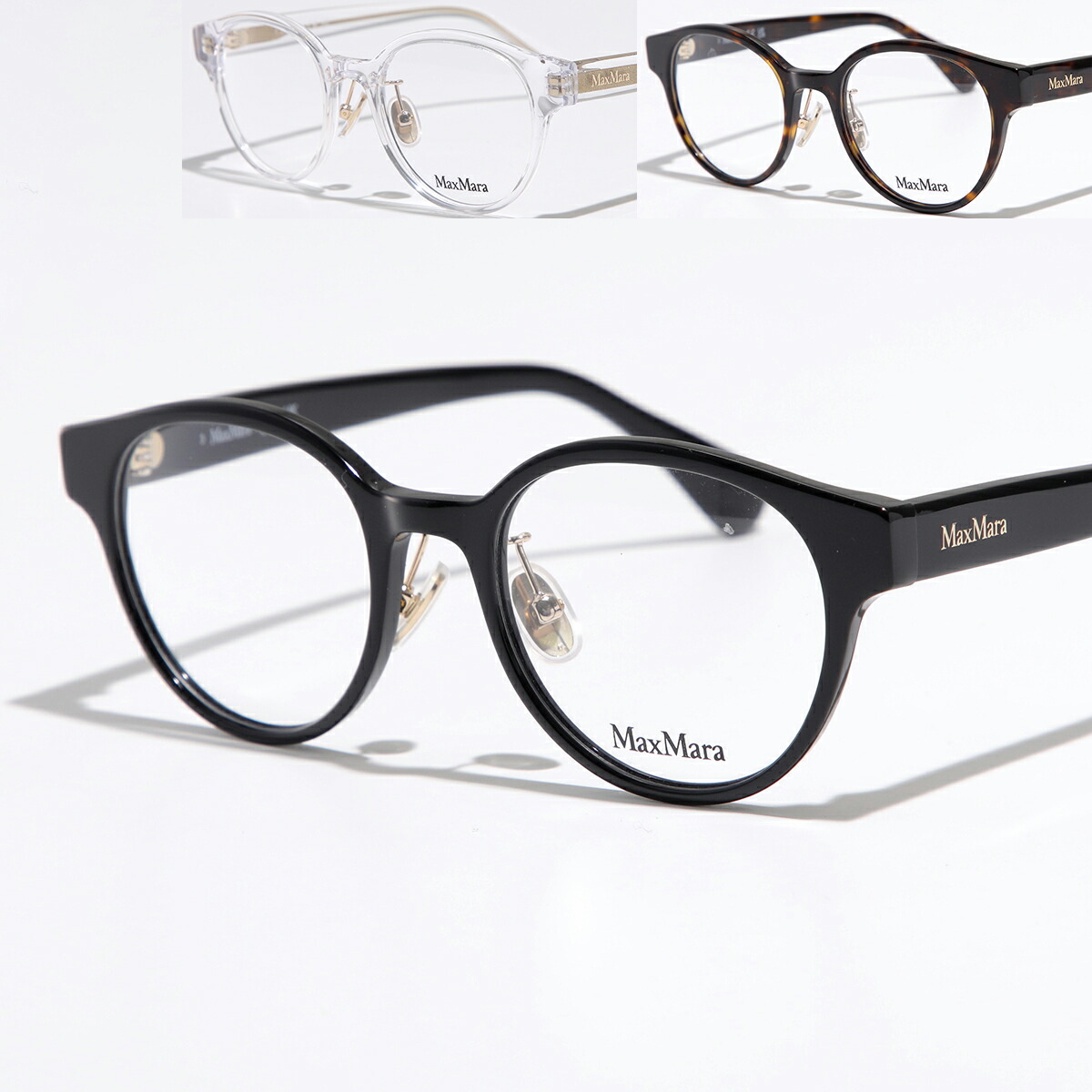 MAX MARA メガネ MM5090-D ウェリントン型 Max Mara MAX MARA マックスマーラ メガネ MM5090-D レディース