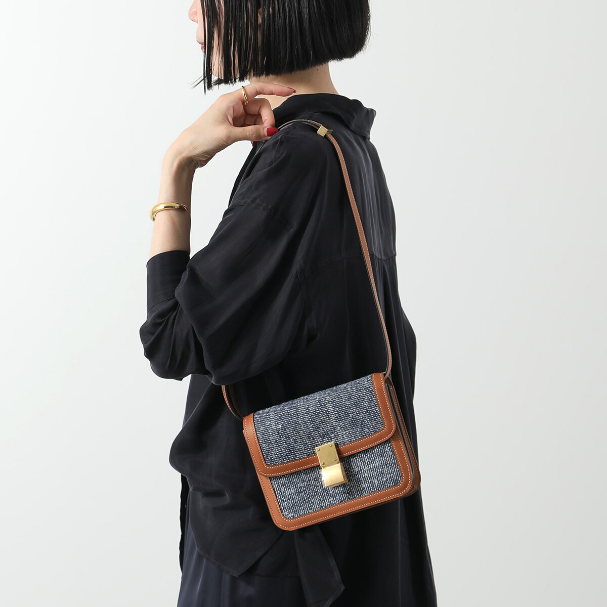 楽天市場】CELINE セリーヌ ショルダーバッグ Medium Triomphe