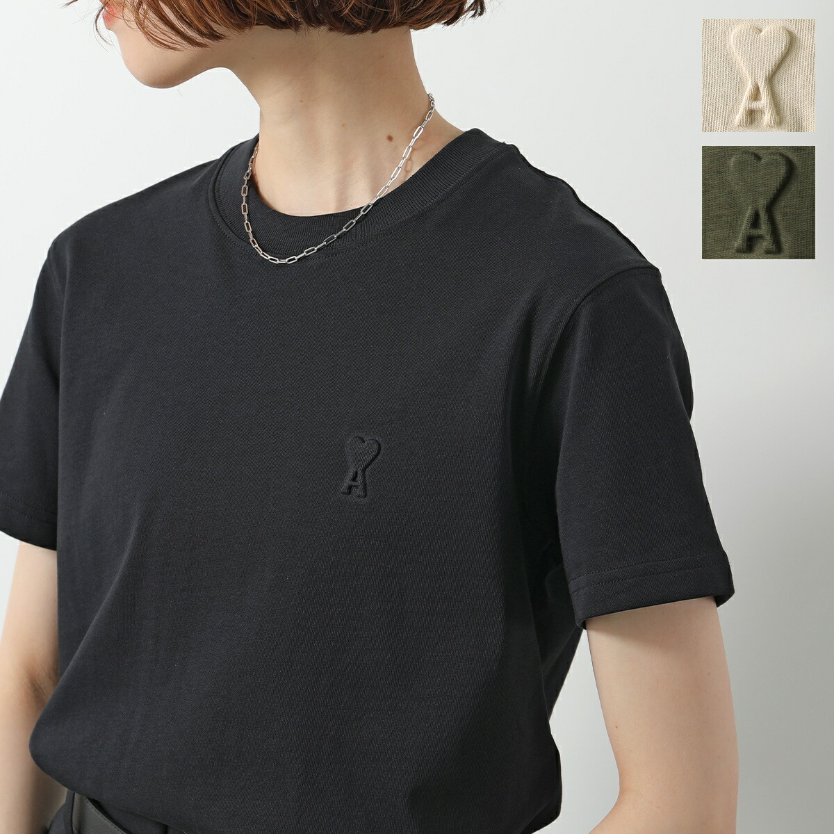 楽天市場】ami paris アミパリス 半袖 Tシャツ UTS024.726