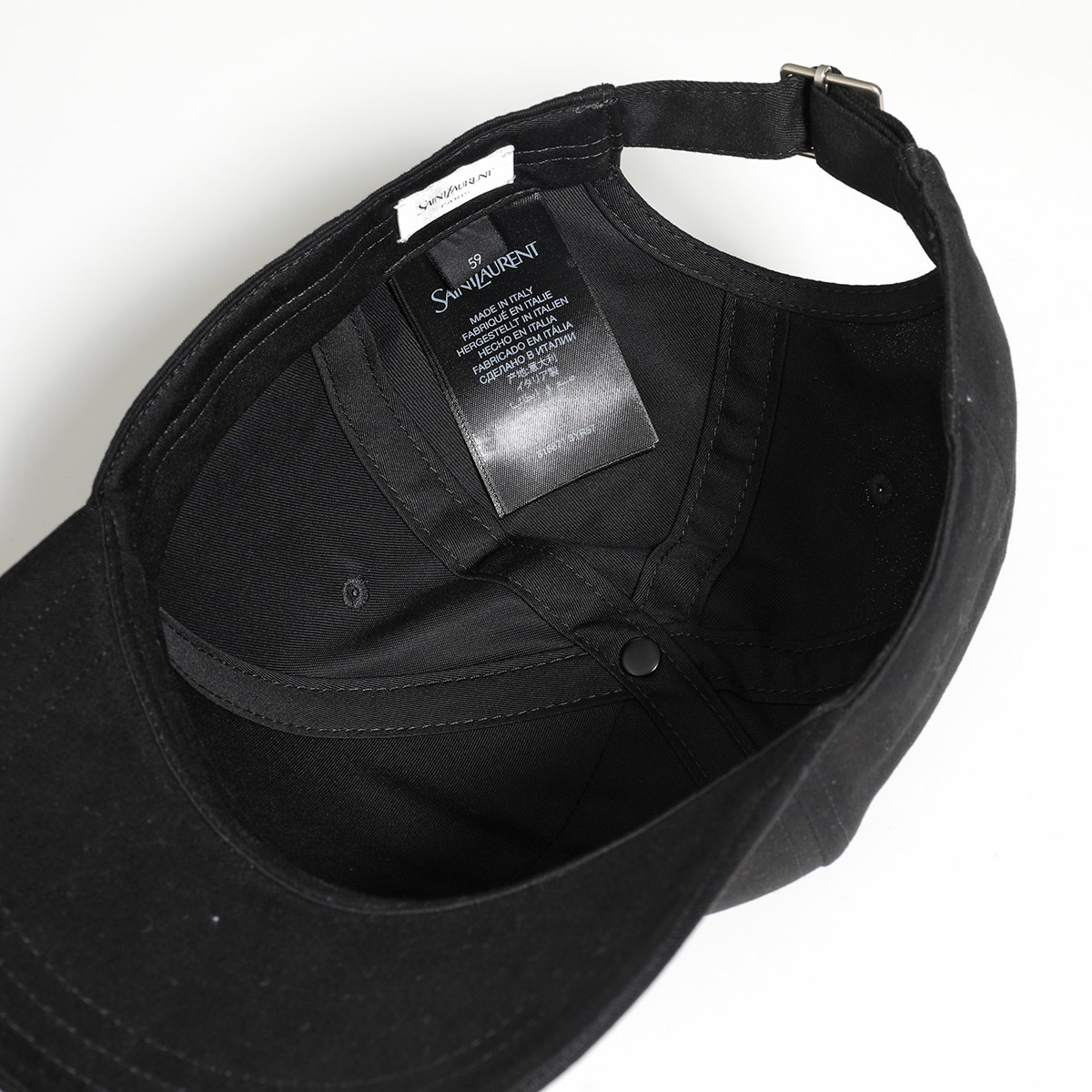 SAINT LAURENT サンローラン ベースボールキャップ 816871 3YR57 