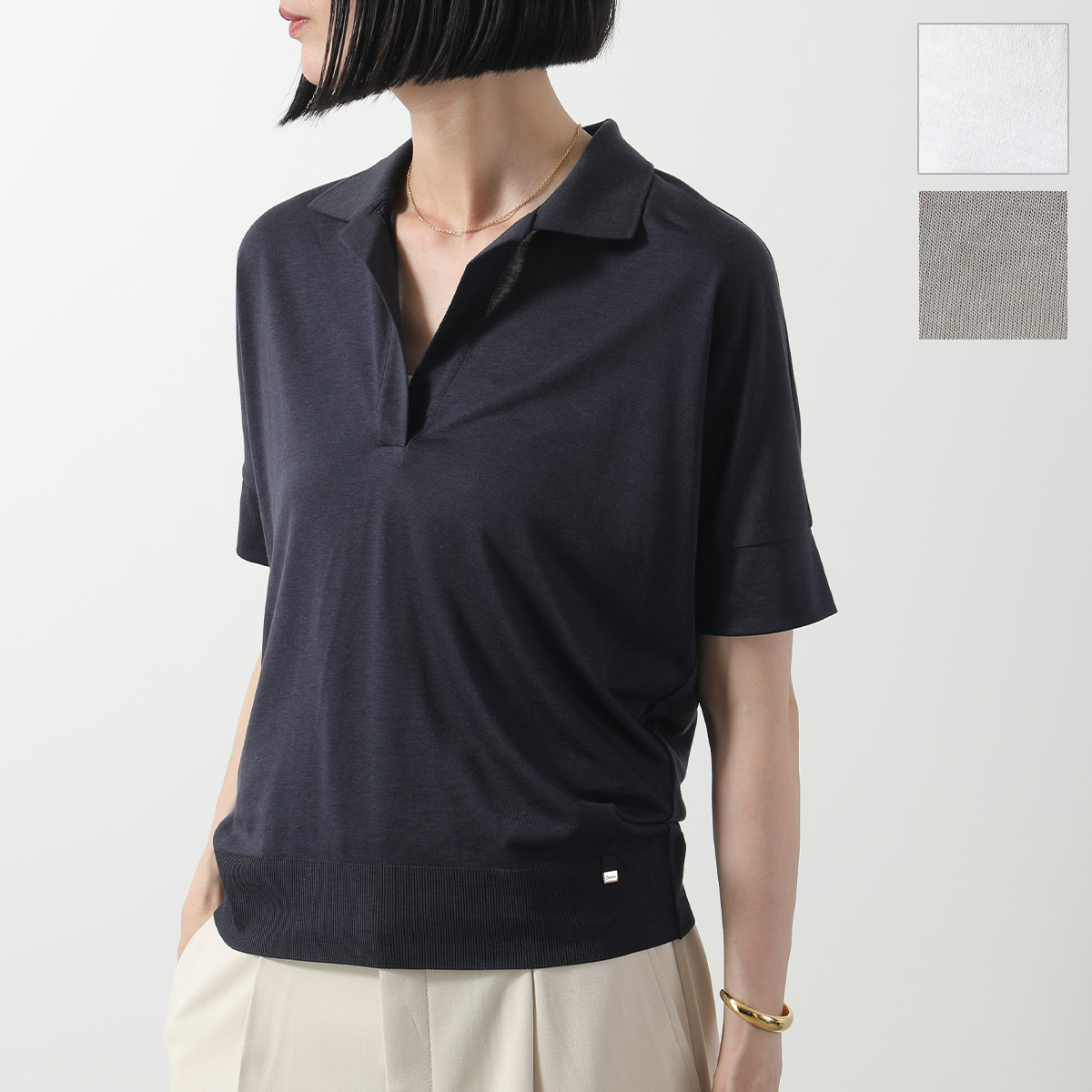 Tシャツ・カットソー HERNO SS25 T-shirts (JG000257D 520569300) ヘルノ HERNO HERNO Tシャツ JG000257D 52056 半袖 カットソー