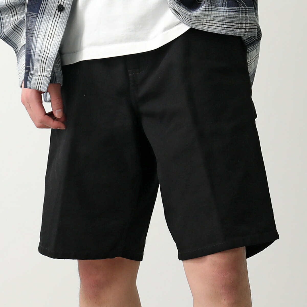 Carhartt Brandon Short ブラック S ショートパンツ未使用 Carhartt WIP カーハート ハーフパンツ BRANDON SHORT