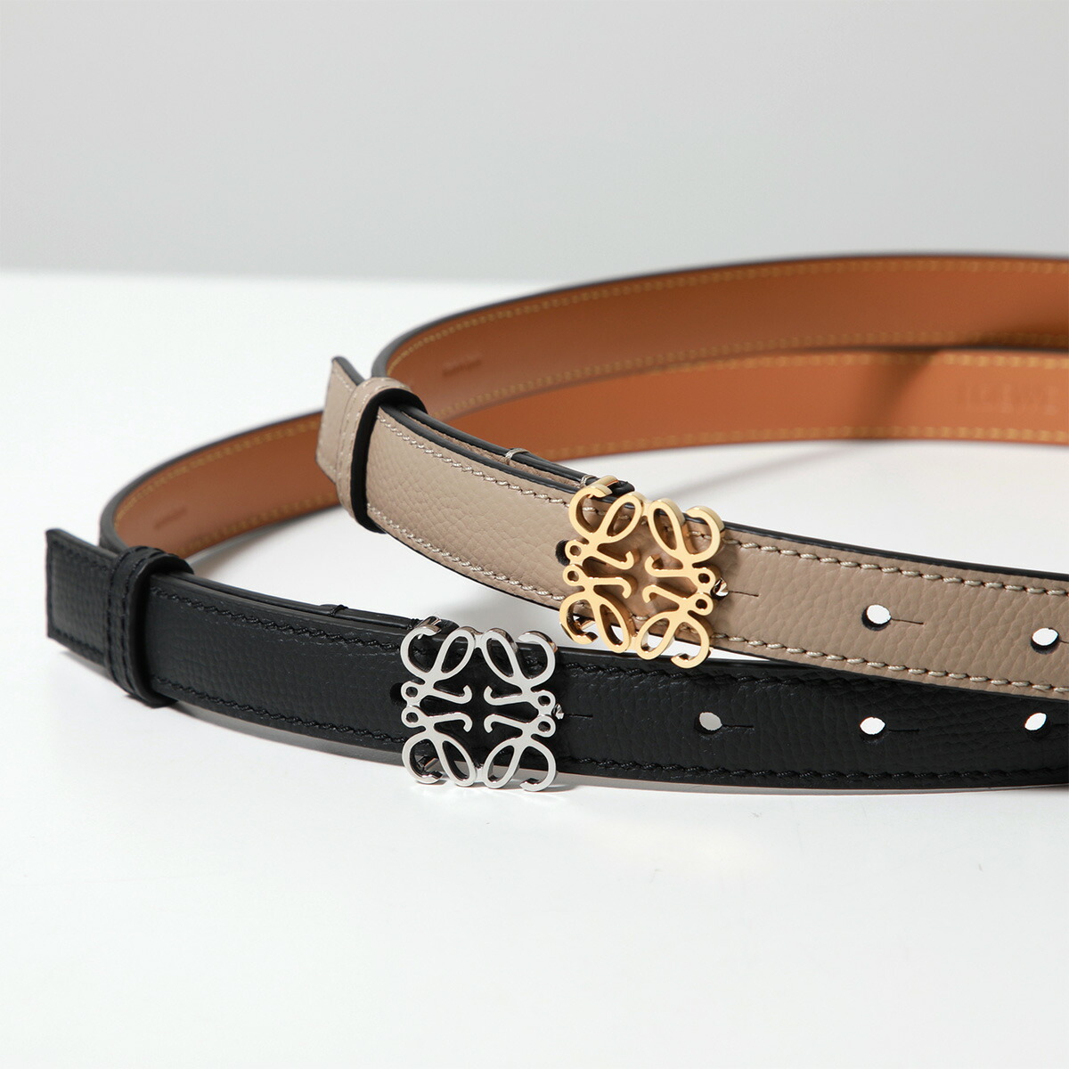 楽天市場】LOEWE ロエベ ベルト ANAGRAM アナグラム 3.5CM