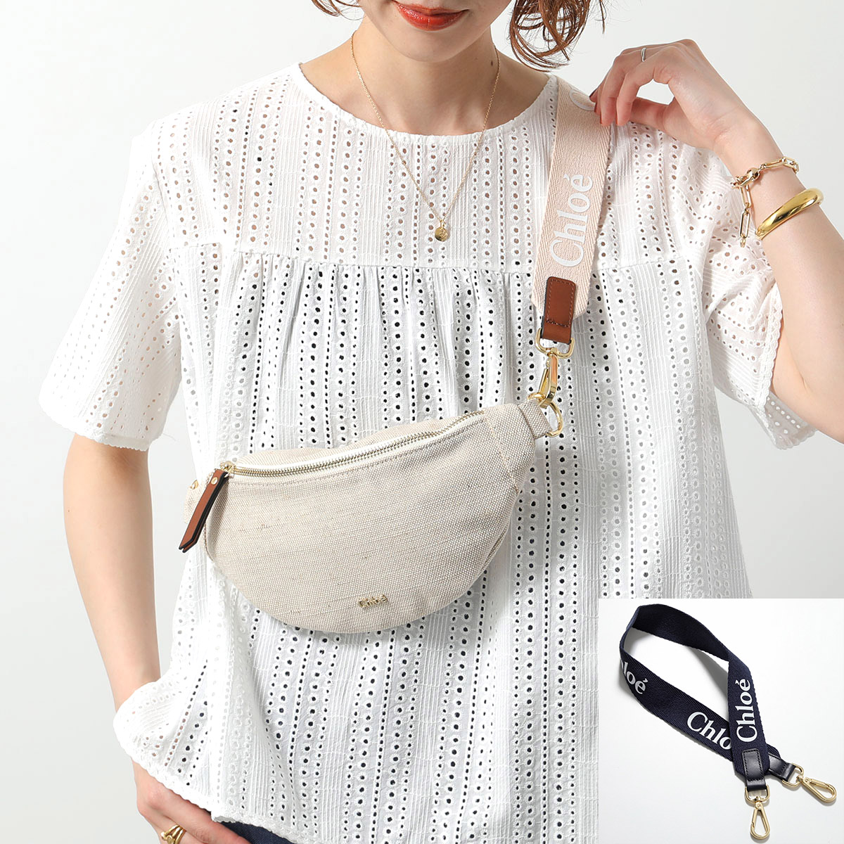 楽天市場】Chloe Kids クロエ キッズ バケットハット C20431