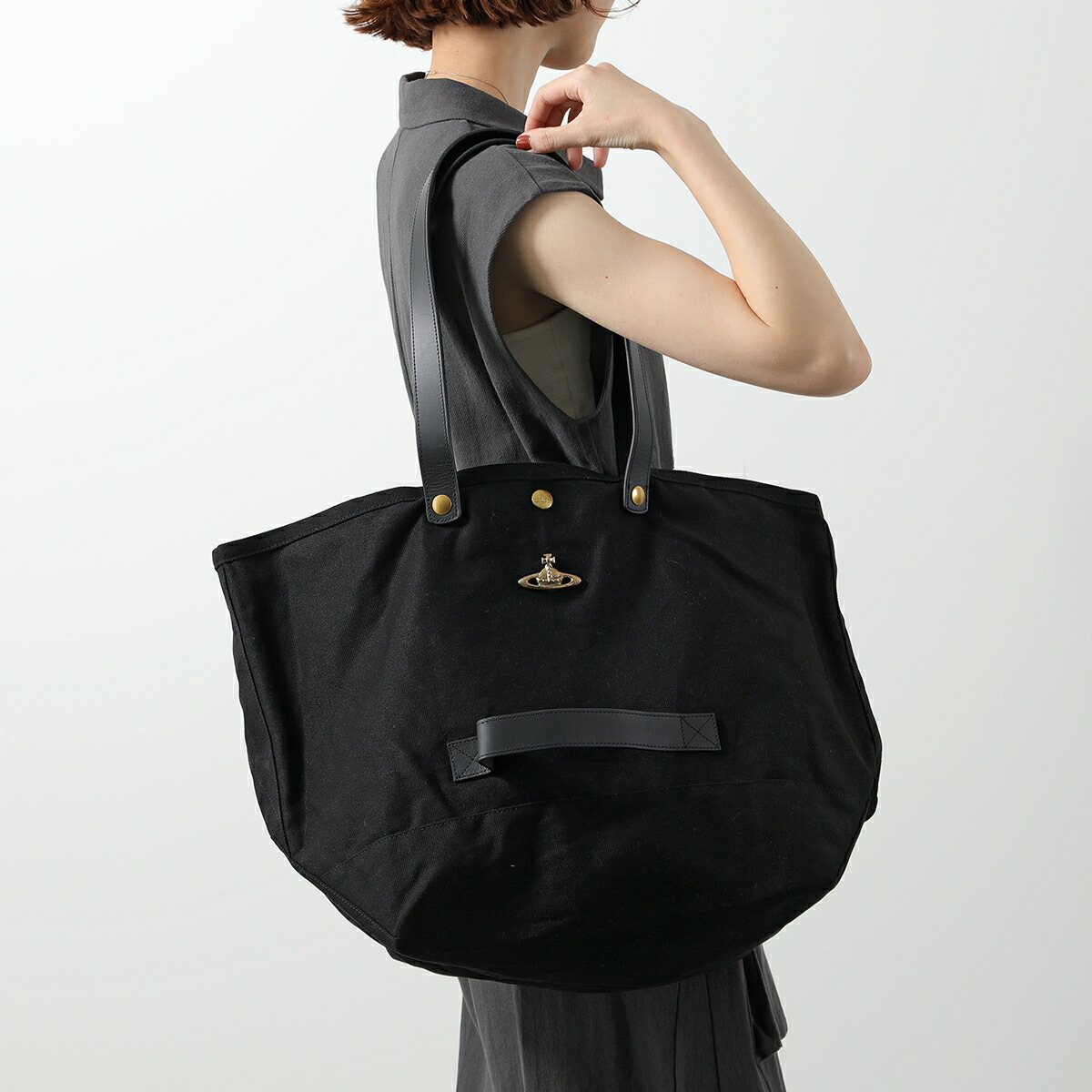 Vivienne Westwood (4205007G W00IWET) キャンバストートバッグ Vivienne Westwood (4205007G W00IWET) キャンバストートバッグ