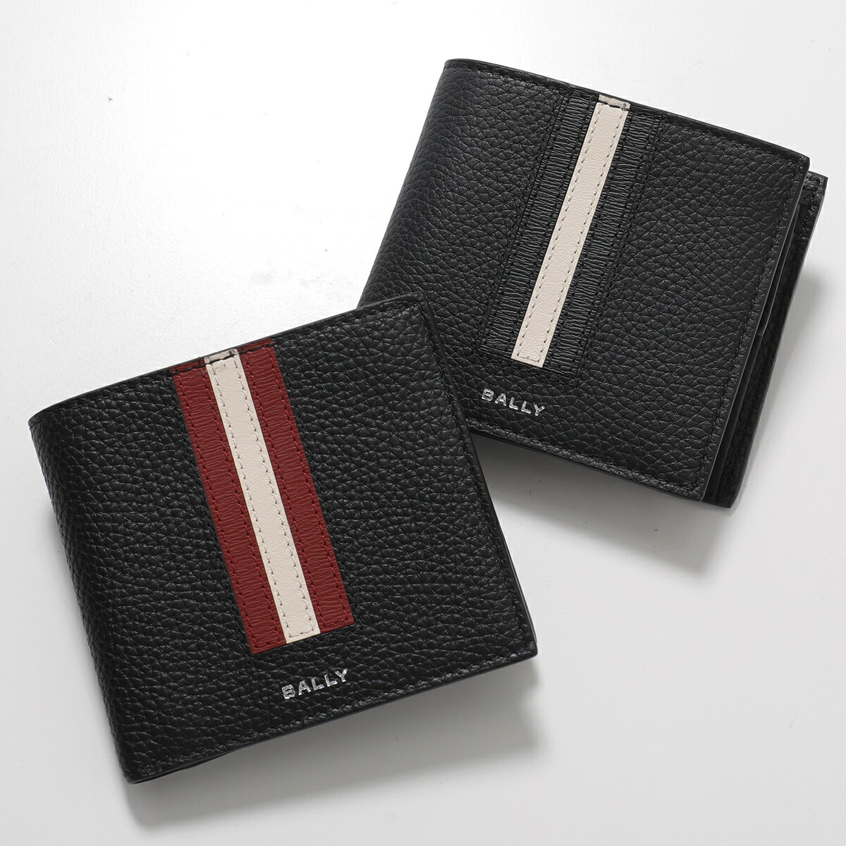 ☆未使用☆バリー BALLY 小銭入れ付き二つ折り財布 ブラック 楽天市場】バリー 二つ折り財布 ブラック レッド メンズ BALLY