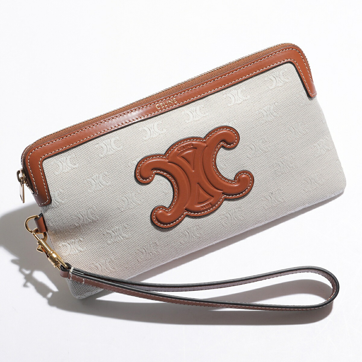 CELINE セリーヌ　キュイル トリオンフ スモール　ポーチ　クラッチ　バッグ 楽天市場】CELINE セリーヌ クラッチバッグ SMALL POUCH WITH