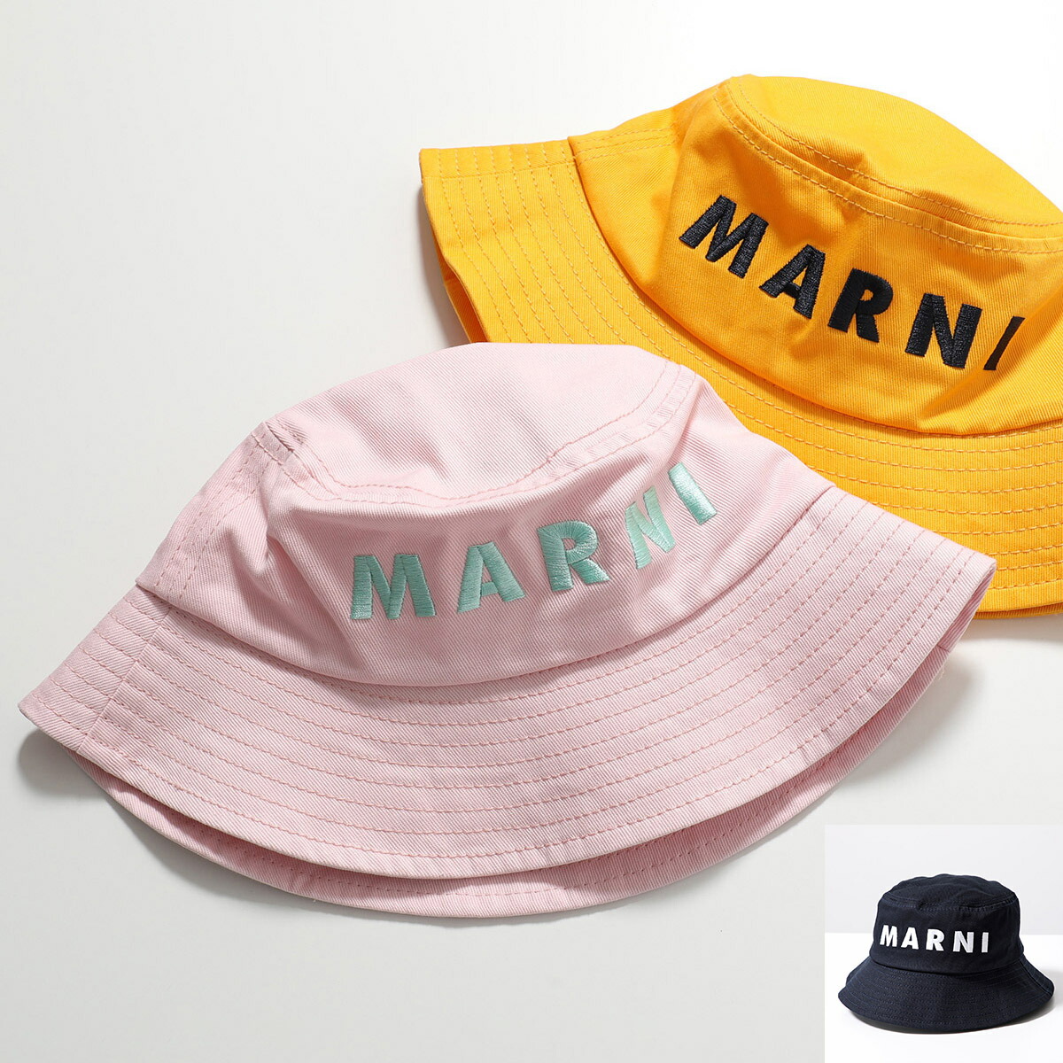 マルニ キッズ MARNI KIDS ハット M01143 MARNI マルニ KIDS レディース M01143 ロゴ入りバケットハット