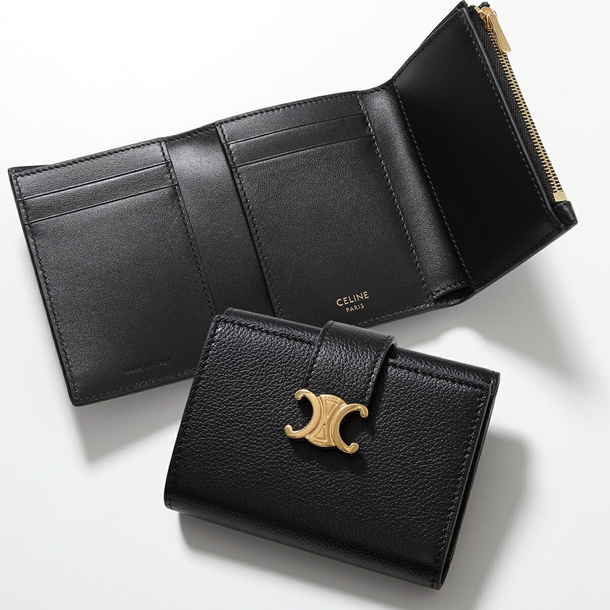 【CELINE】 Folded Compact Wallet 3つ折 コンパクトウォレット 楽天市場】CELINE セリーヌ 三つ折り財布 Folded Compact Wallet
