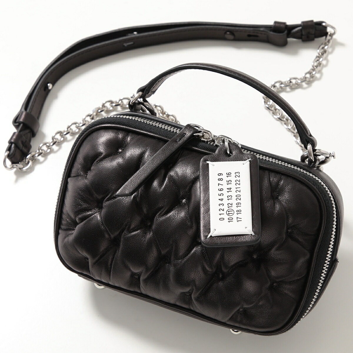 MM11 キルティングレザー GLAM SLAM ホーボーバッグ MM11 キルティングレザー GLAM SLAM ホーボーバッグ Maison