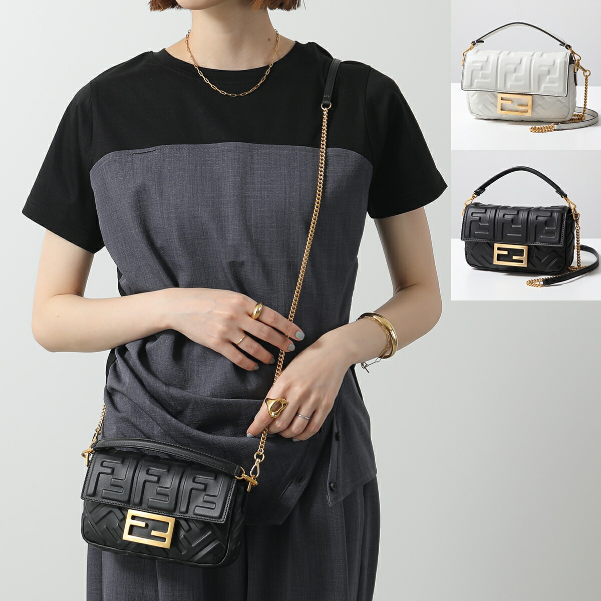 フェンディ　ピンクゴールド　バゲットピアススモール 楽天市場】FENDI フェンディ ピアス BAGUETTE バゲット 8AG992
