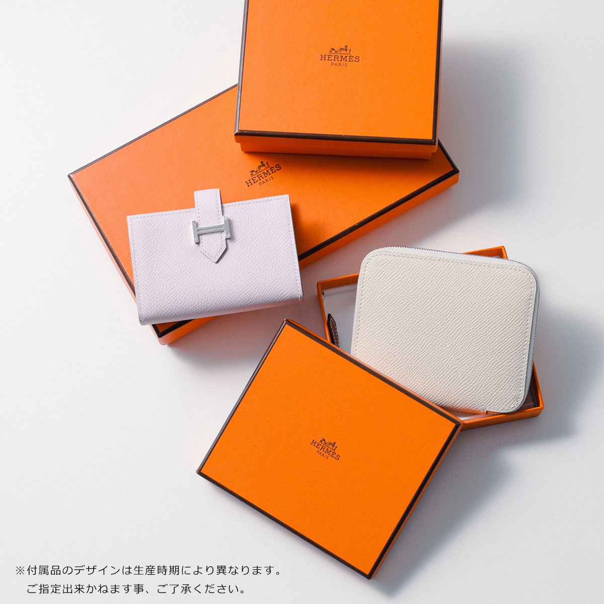 Oh　美品エルメス　ネックレス　ピアスなど　入れ　空箱　巾着袋　6セット Oh様専用 美品エルメス ネックレス ピアスなど 入れ 空箱 巾着袋