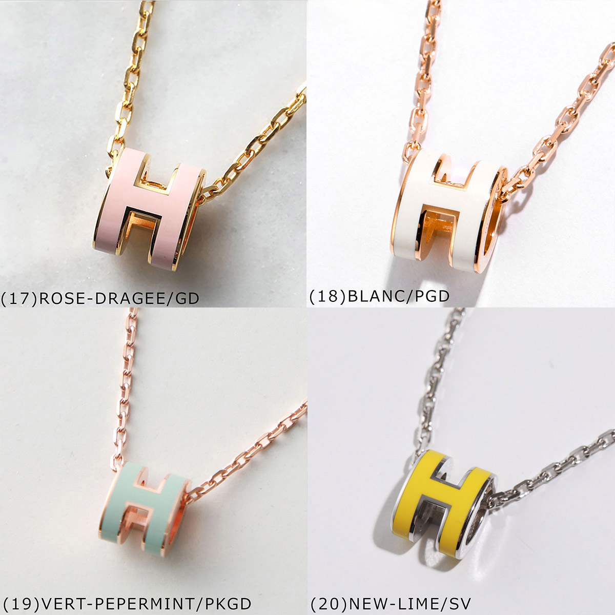 エルメスのネックレス購入時の箱2個セット・保存袋・リボン付き　空箱　ショッパー HERMES エルメス 正方形 BOX 箱 リボン付き - メルカリ